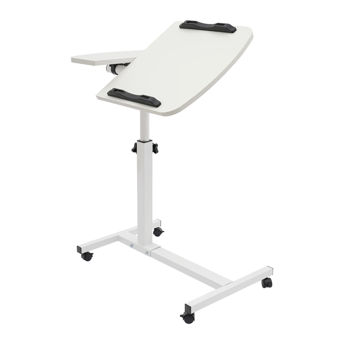 Adjustable Laptop Desk Stand with Lockable Wheels