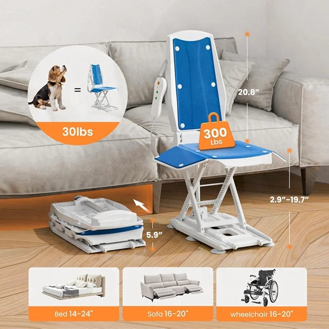 Electric Bathtub Lift Chair, Motorized Seat for Bath Transfers
