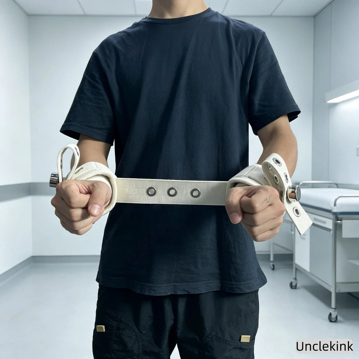 Adjustable Magnetic Lock Wrist and Ankle Restraint Set