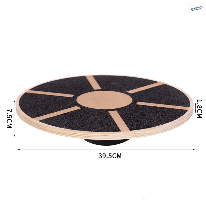 Round Non-Slip Wobble Balance Board, 39.5 cm