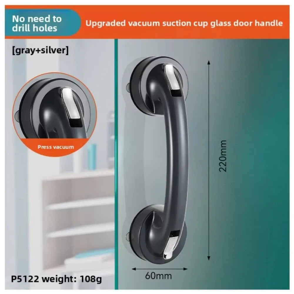 Suction Shower Grab Bar for Bathtub and Bathroom