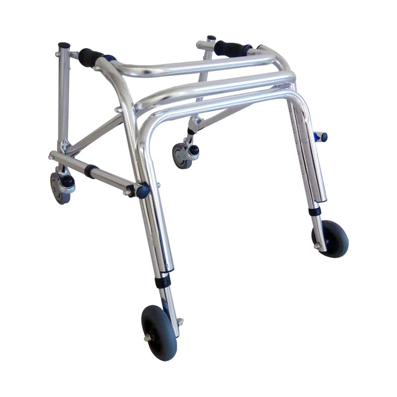 Folding Pediatric Rollator Walker and Standing Frame