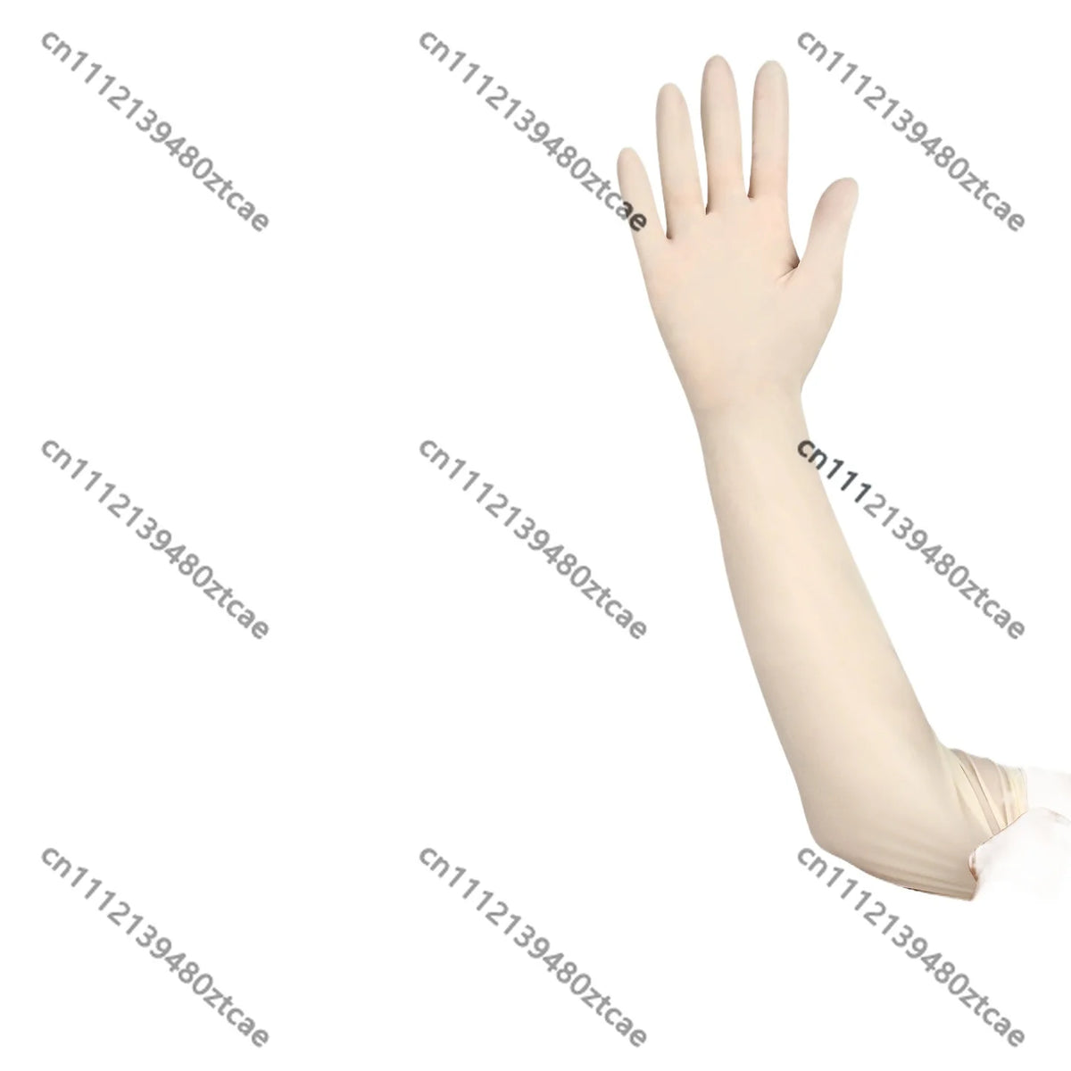 Individually Packaged Elbow-Length Rubber Surgical Gloves