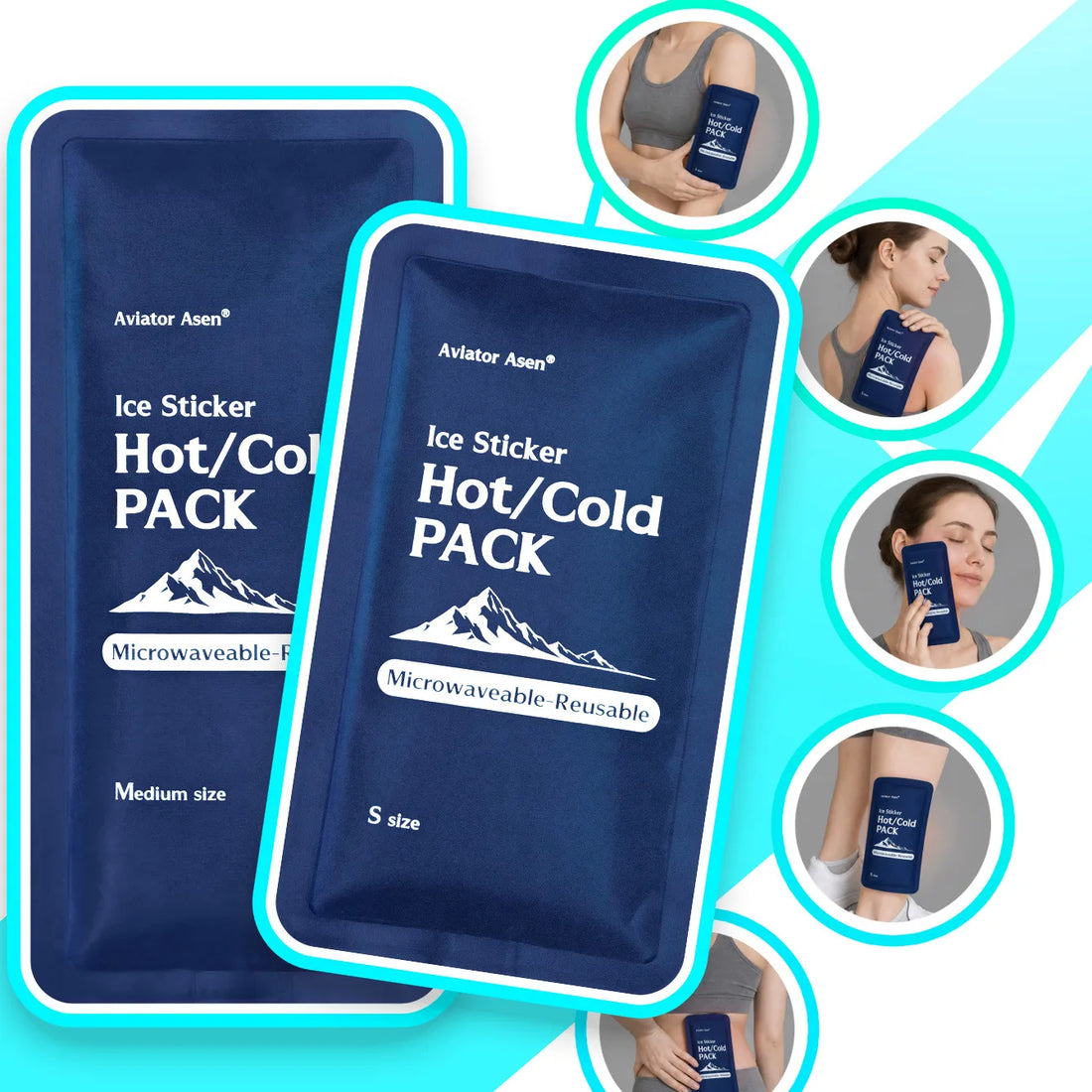 Reusable Hot and Cold Gel Wrap