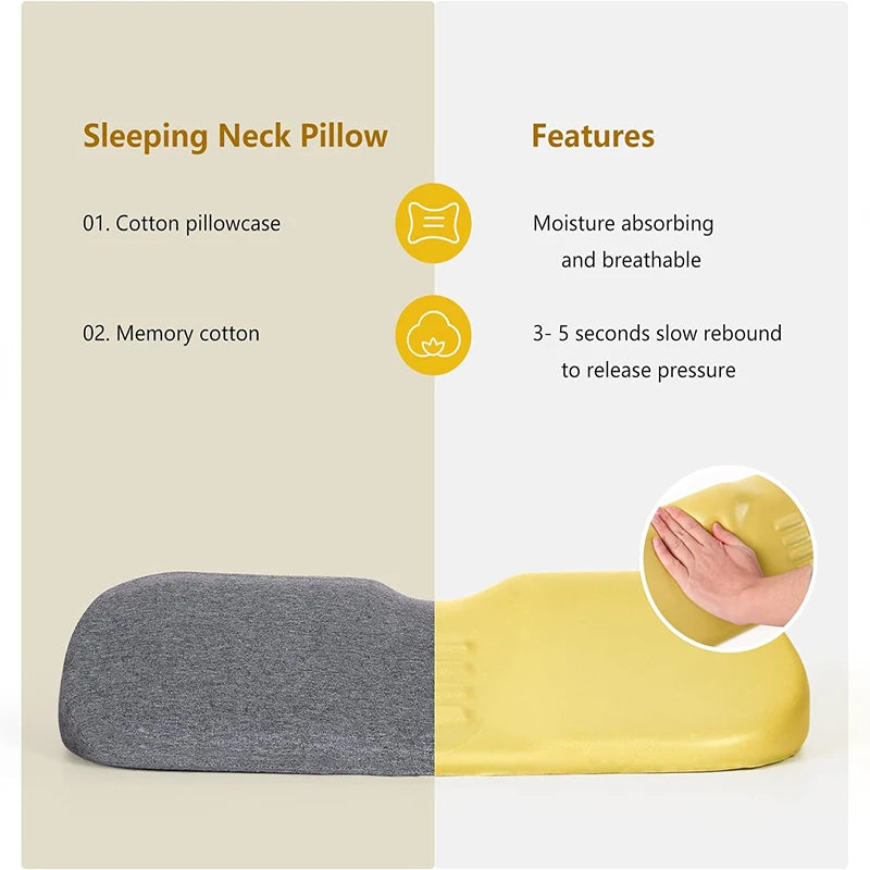 Memory Foam Contour Pillow for Side Sleepers