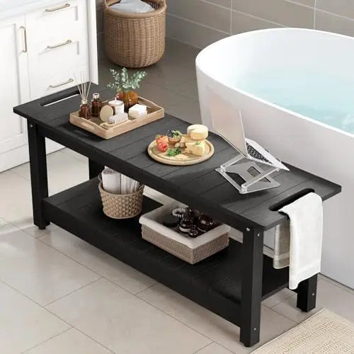 41-Inch Shower Bench with 400 lb Capacity