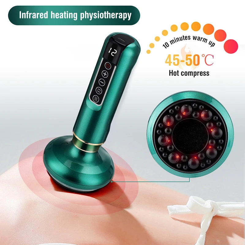Battery-Powered Suction Cupping Set