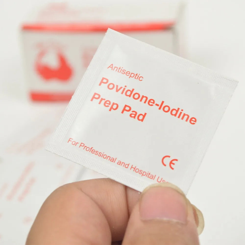 100 Povidone-Iodine Antiseptic Swabs