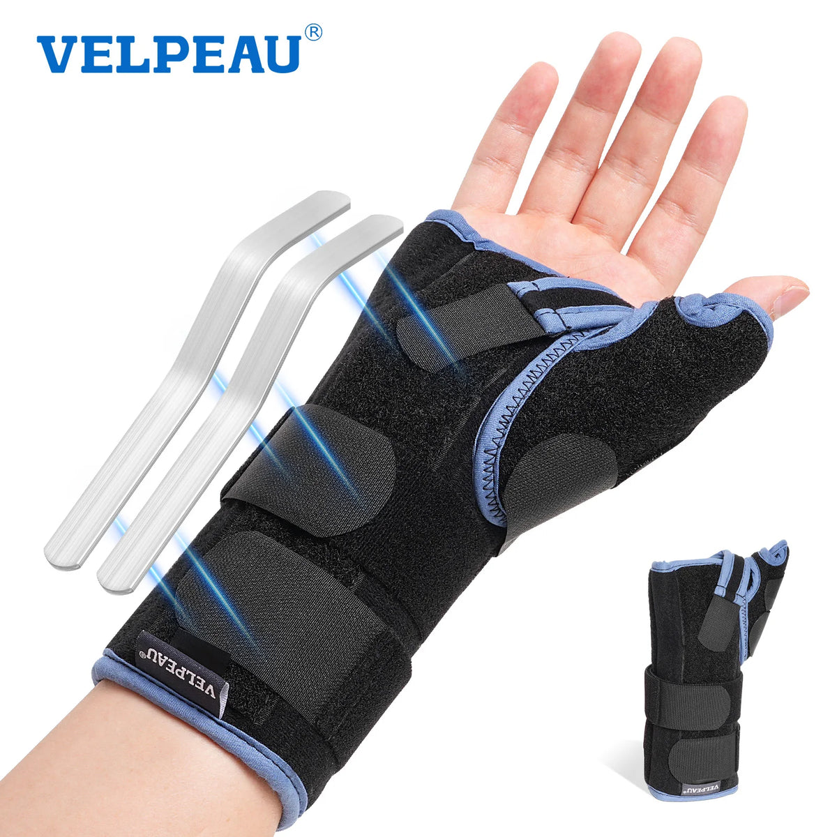 Adjustable Wrist Splint with Thumb Support
