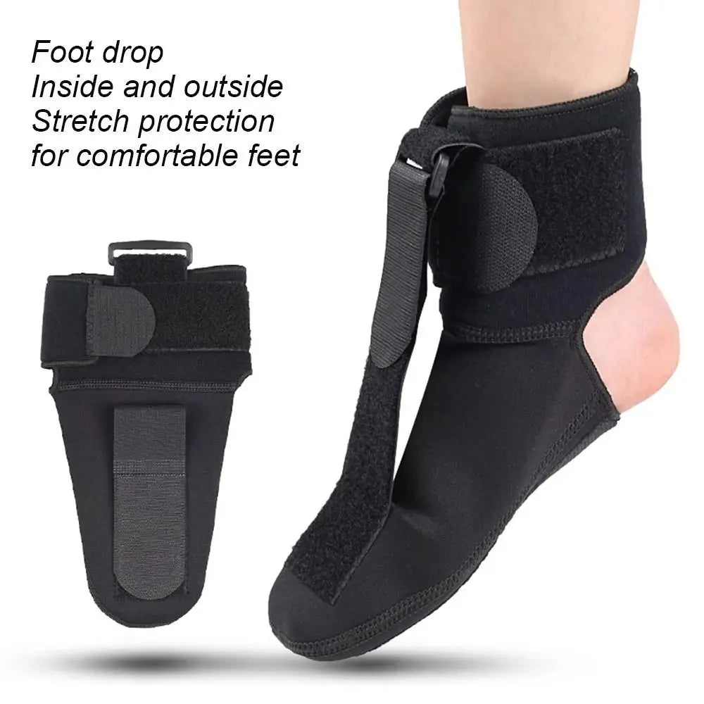 Compression Foot Drop Splint Sock, Adjustable and Breathable