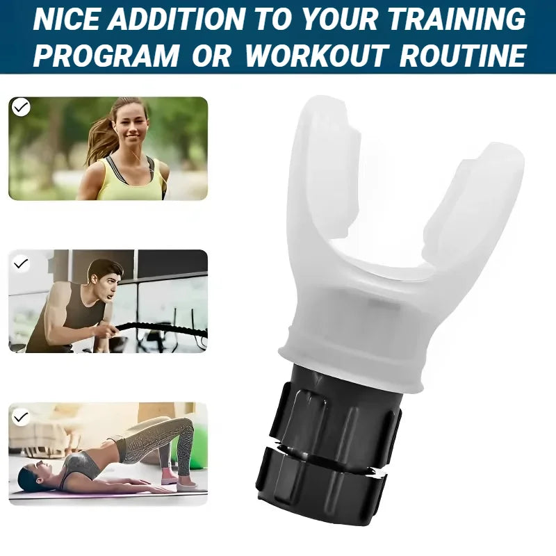 Portable Breathing Exercise Device with Adjustable Resistance