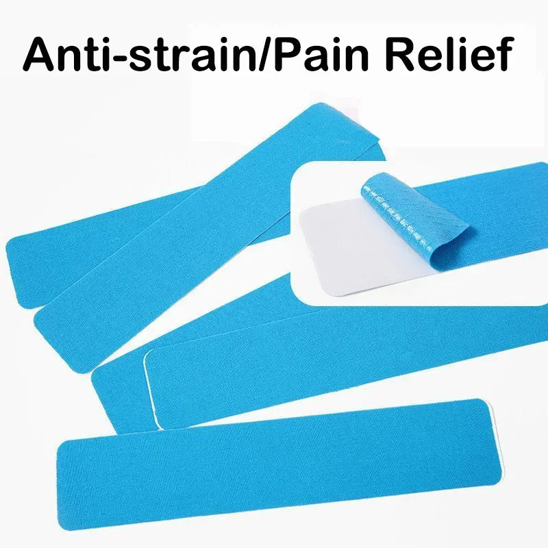 Pre-Cut Elastic Exercise Tape, 5 cm x 5 m