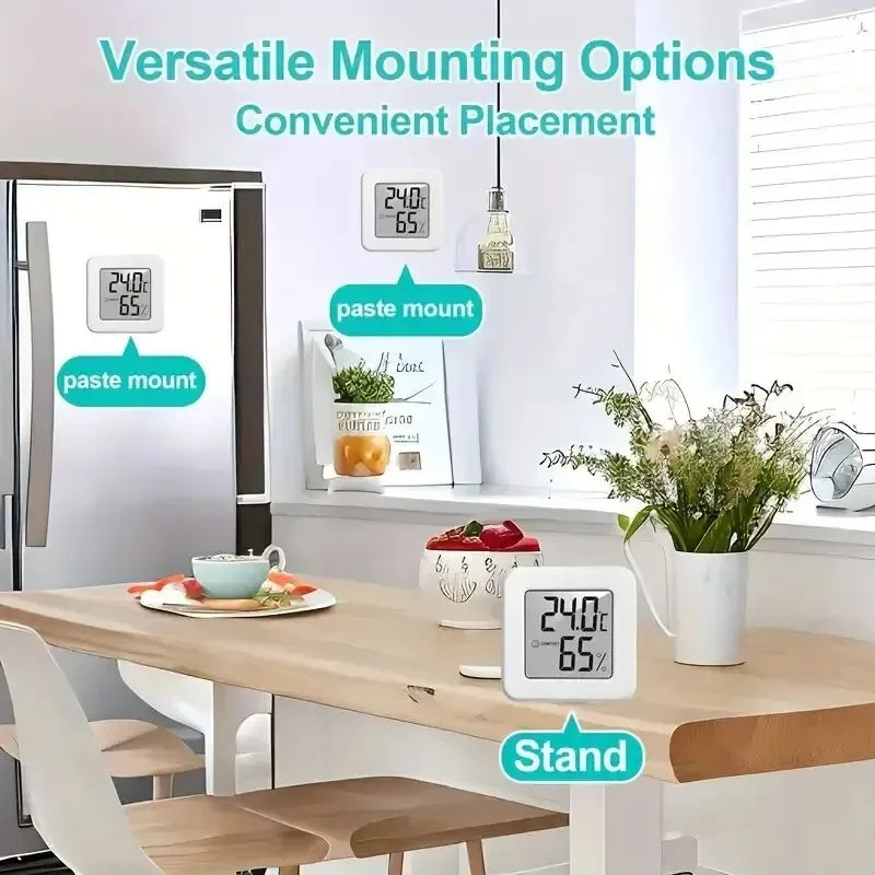 Digital Indoor Temperature and Humidity Meter