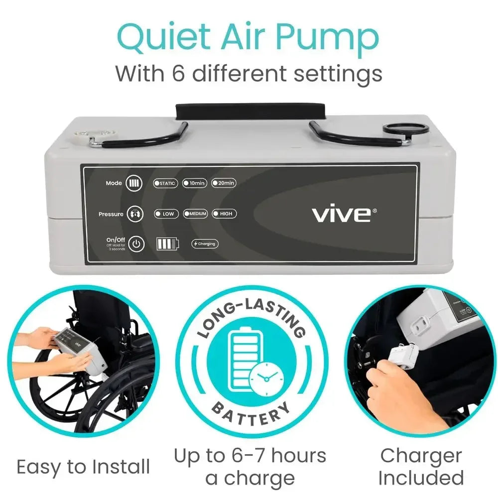 Alternating Pressure Air Cushion with Pump