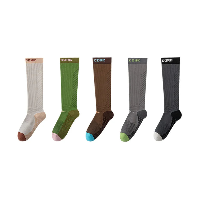 Women's Calf Compression Socks with Terry Sole