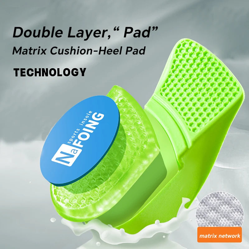 Polyurethane Heel Lift Insoles with Arch Support