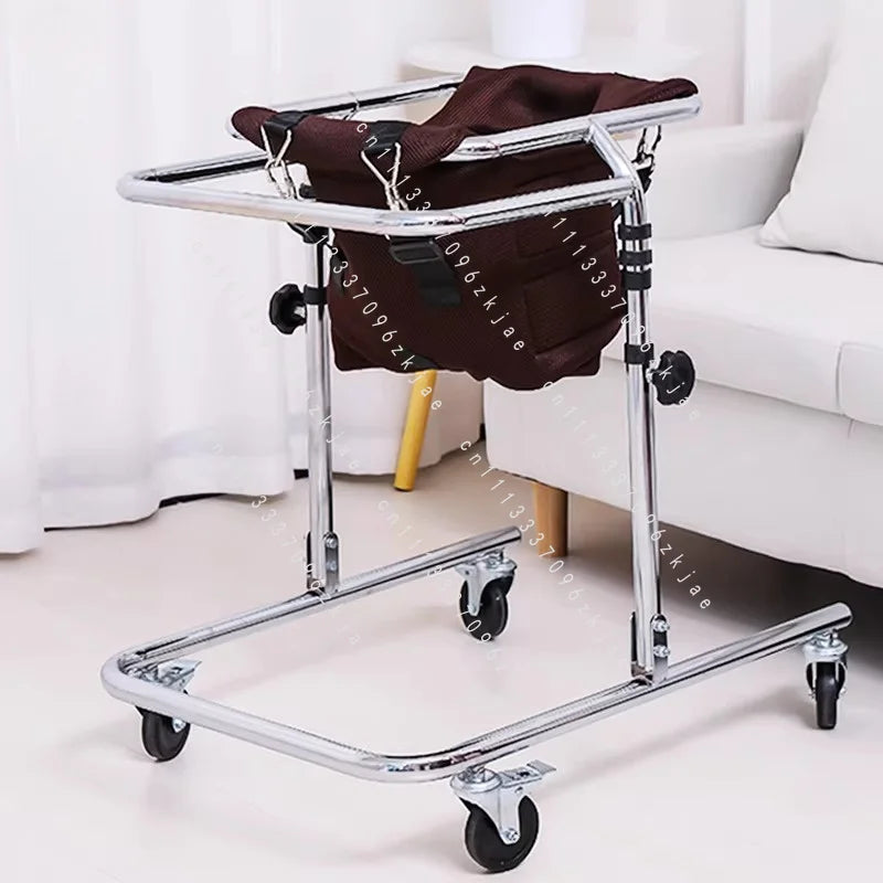 Pink 4-Wheel Rollator Walker for Children