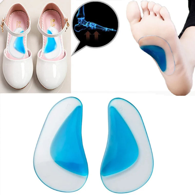 Kids' Silicone Arch Support Insoles