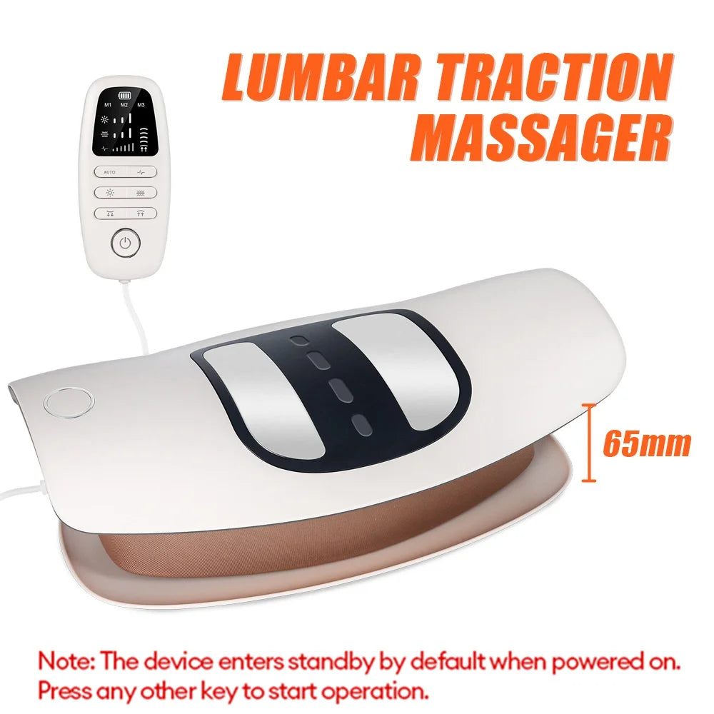 Electric Lumbar Massager with Adjustable Vibration