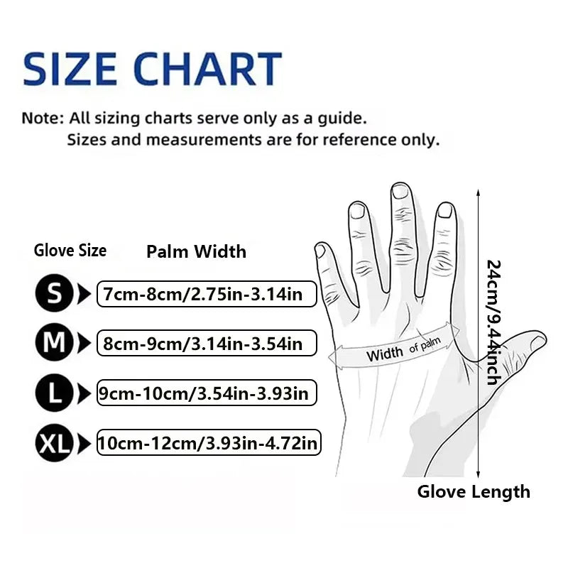 Black Powder-Free Nitrile Disposable Gloves