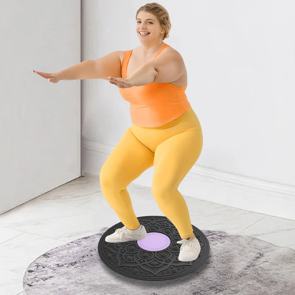Non-Slip Wobble Balance Board for Home Exercise
