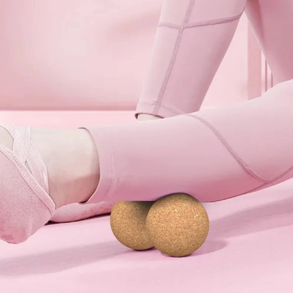 Cork Massage Ball for Yoga and Massage