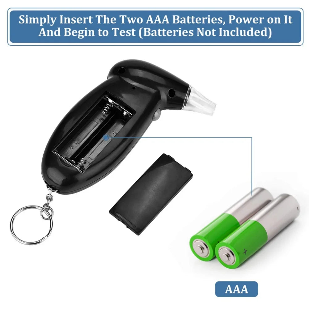 Portable Digital Breath Alcohol Tester
