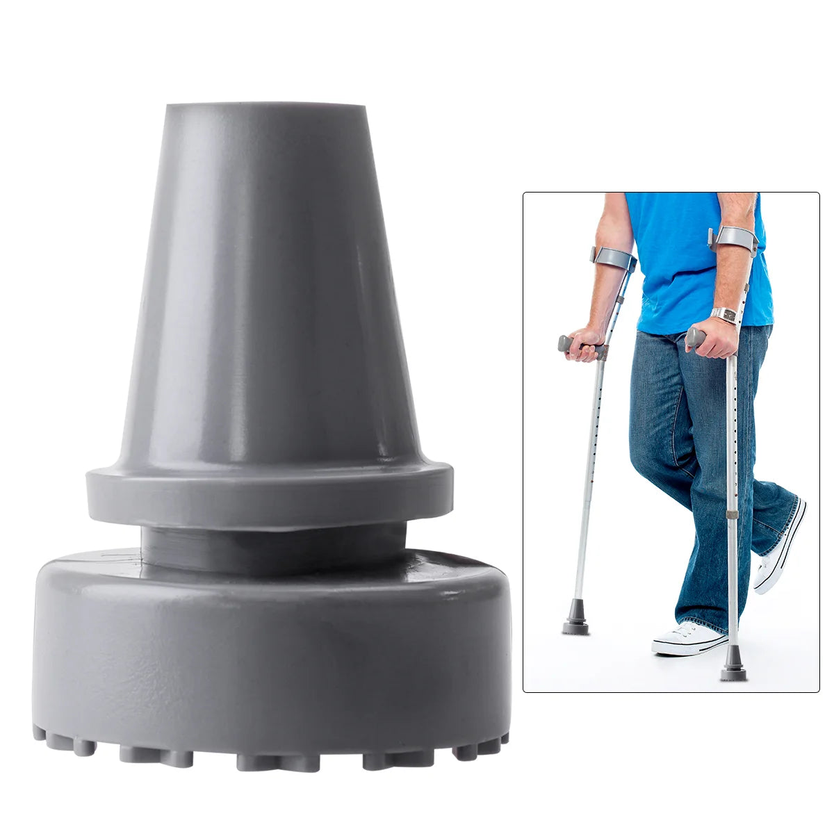 19 mm Rubber Cane and Crutch Tip