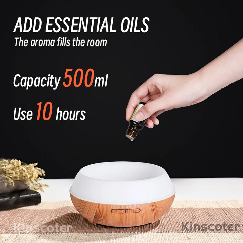 Ultrasonic Humidifier and Aromatherapy Diffuser