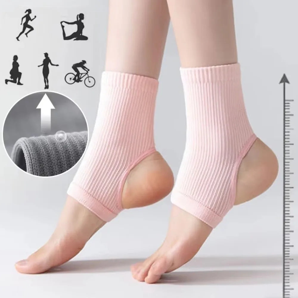 Open-Toe Cotton Compression Socks for Sports