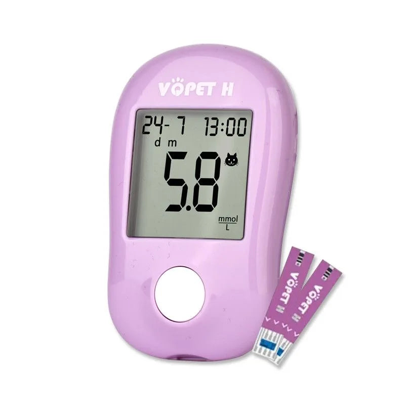 Pet Blood Glucose Meter Set for Cats and Dogs