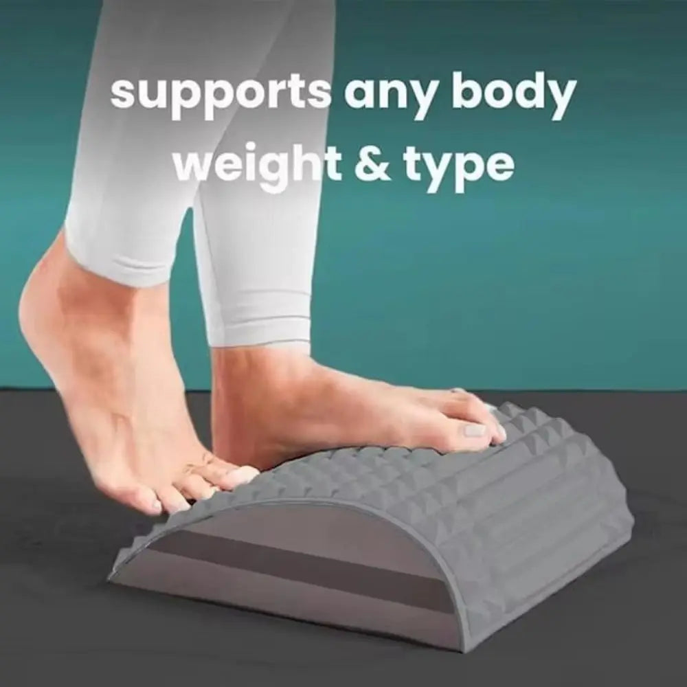 TPE Lumbar Back Stretcher with EVA Neck and Spine Support