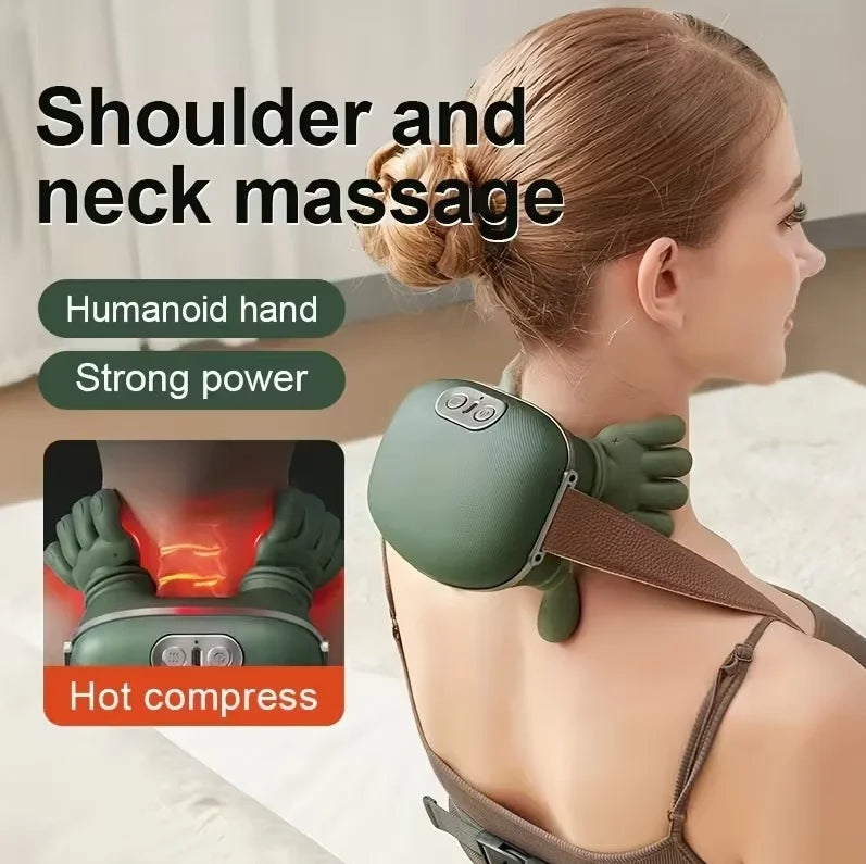 Wireless Heated Neck and Shoulder Massager