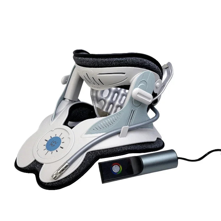 Adjustable Cervical Collar with Electric Hand Pump