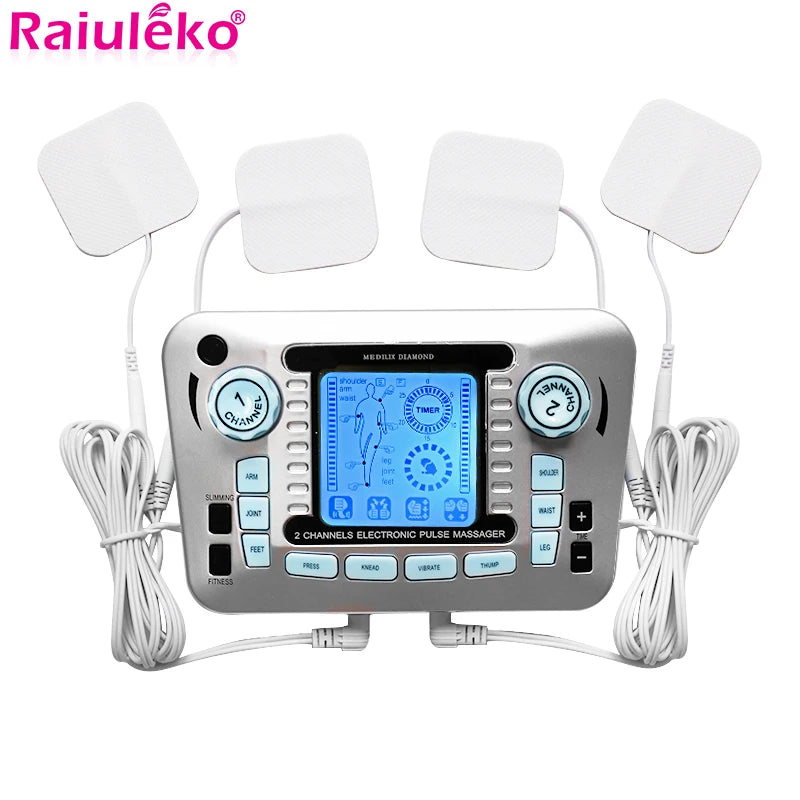 TENS and EMS Muscle Stimulator with Pads