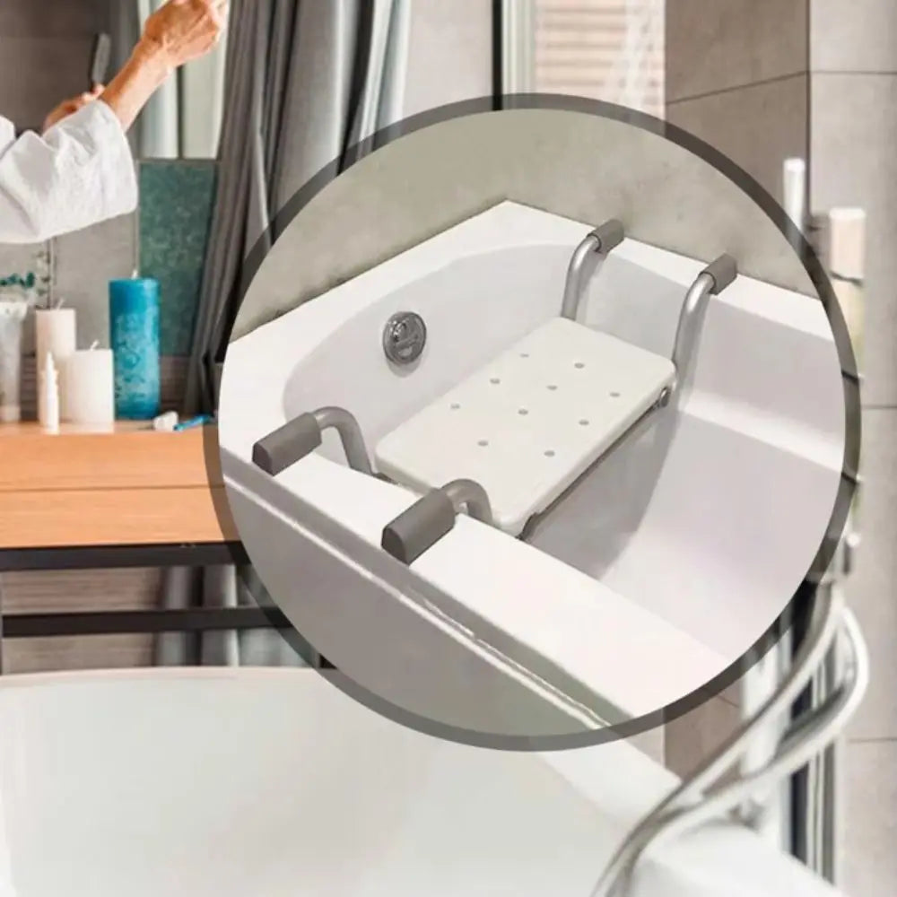 Adjustable Bathtub Seat with Anti-Slip Design