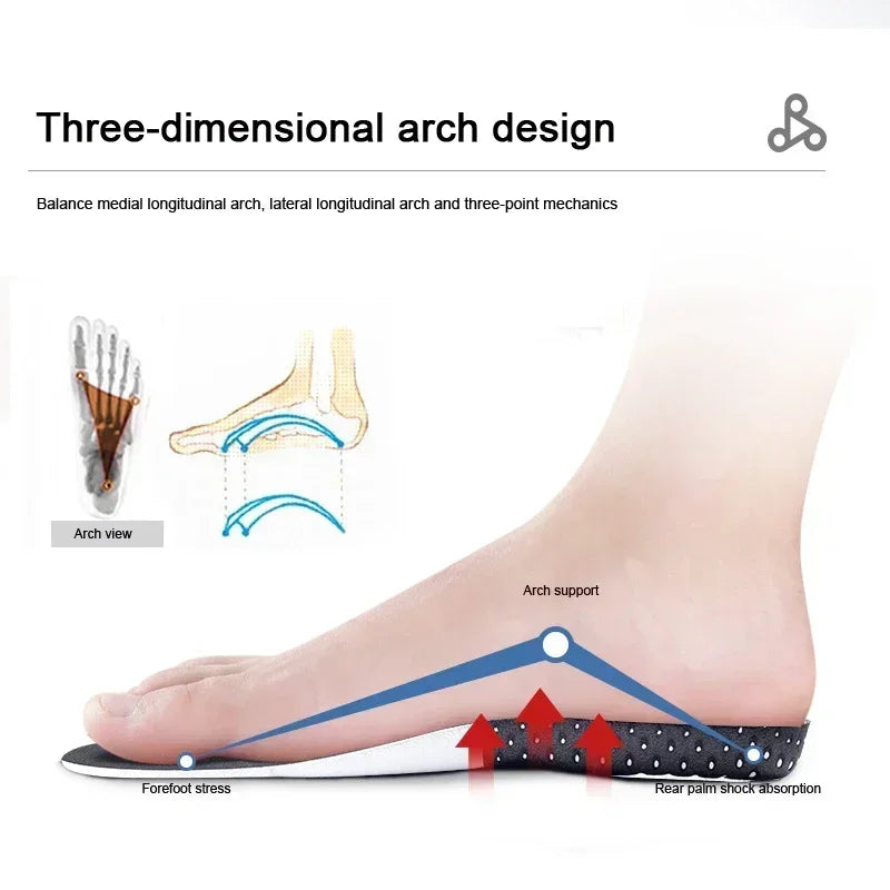 Men’s Arch Support Insoles with Cushioning