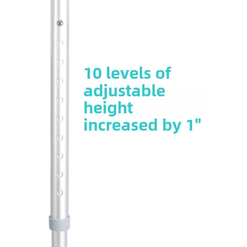 Forearm Crutch with Adjustable Handrail
