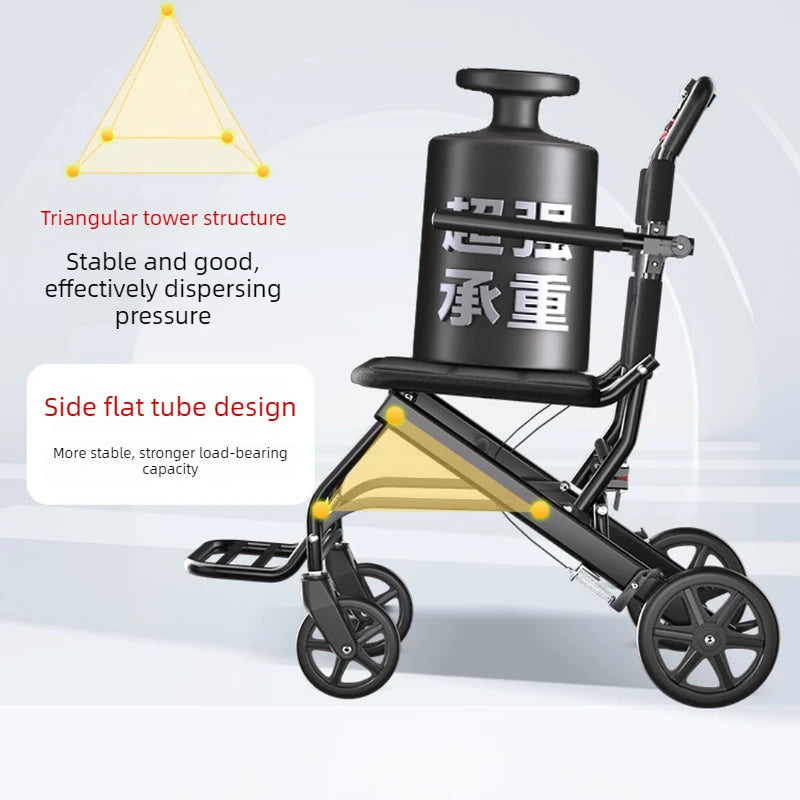Lightweight Folding Manual Wheelchair
