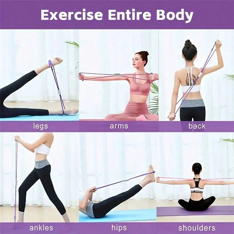 Foot Pedal Resistance Bands for Home Exercise