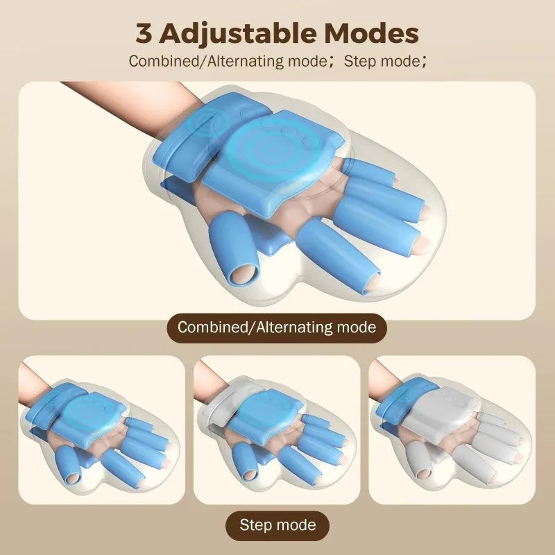 Wireless Hand Massager with Adjustable Compression