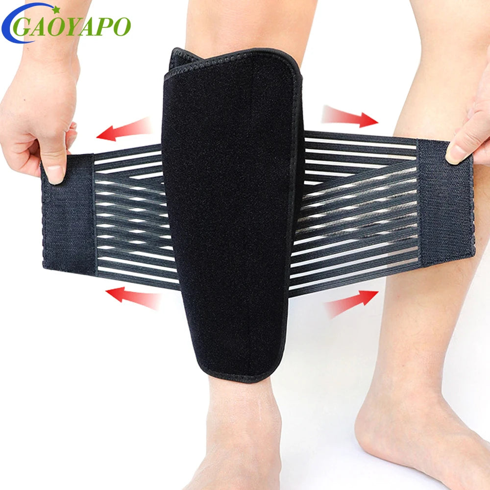 Calf Compression Sleeve with Adjustable Velcro Wrap
