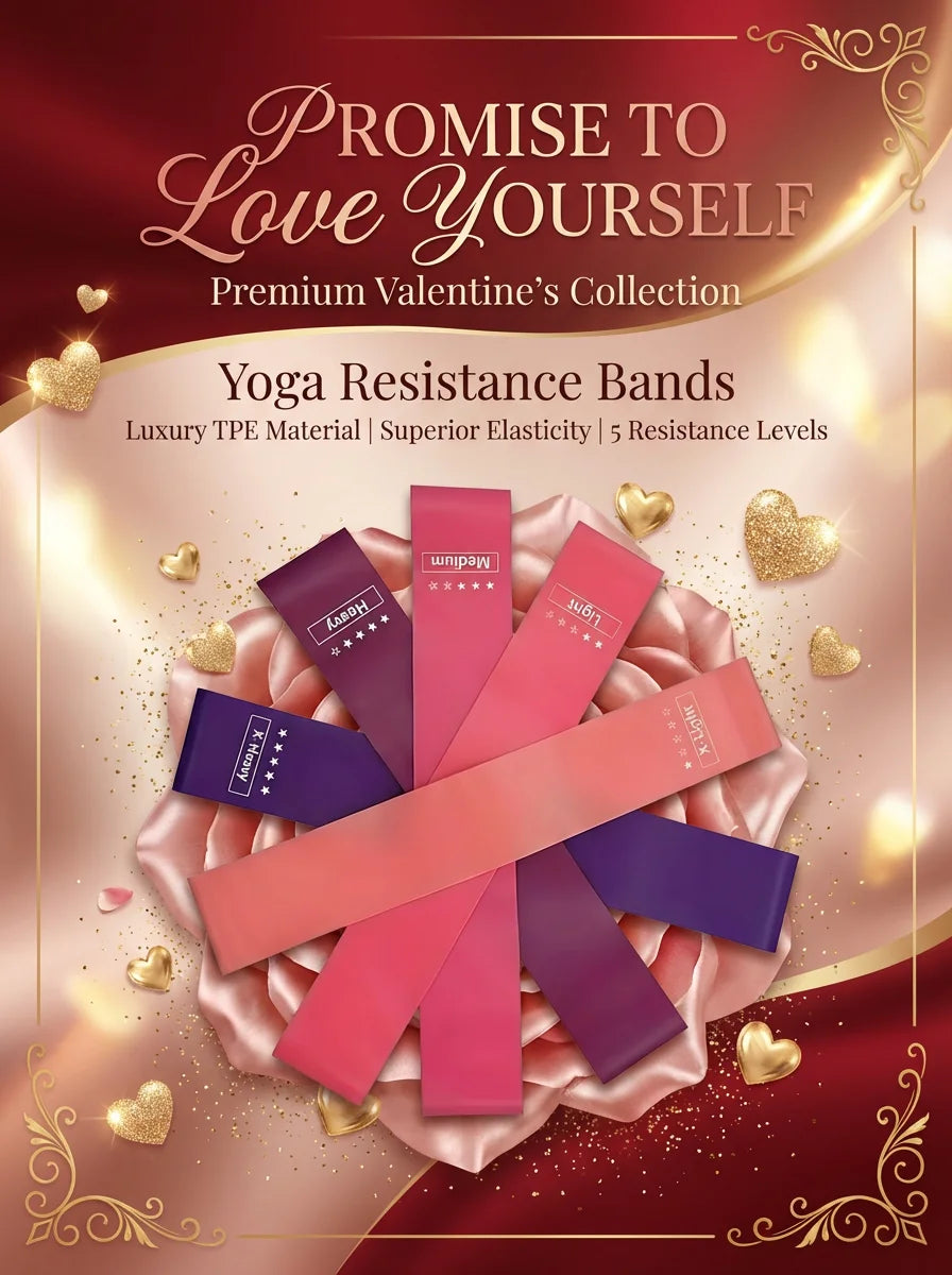 5-Level Loop Resistance Bands Set