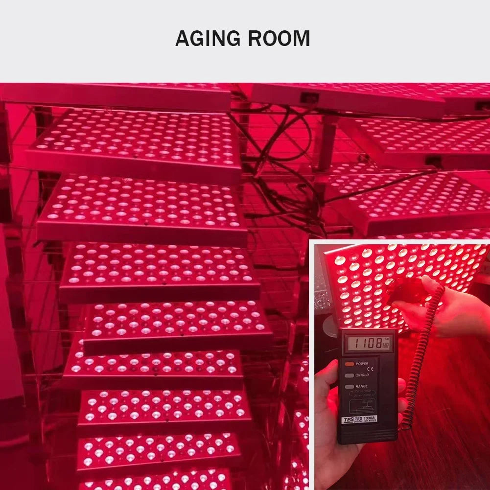 45W Red and Near-Infrared Light Panel, 660nm and 850nm