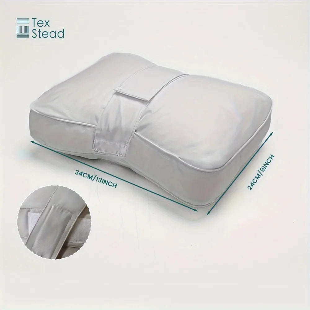 Knee Pillow with Adjustable Strap and Washable Cover