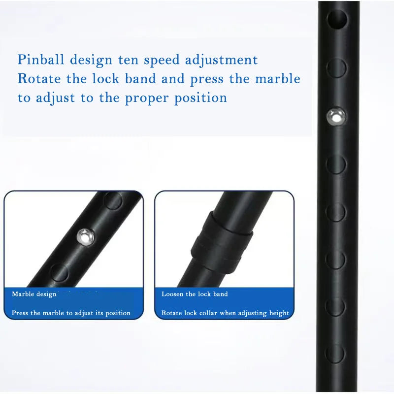 Adjustable Underarm Crutches for Adults