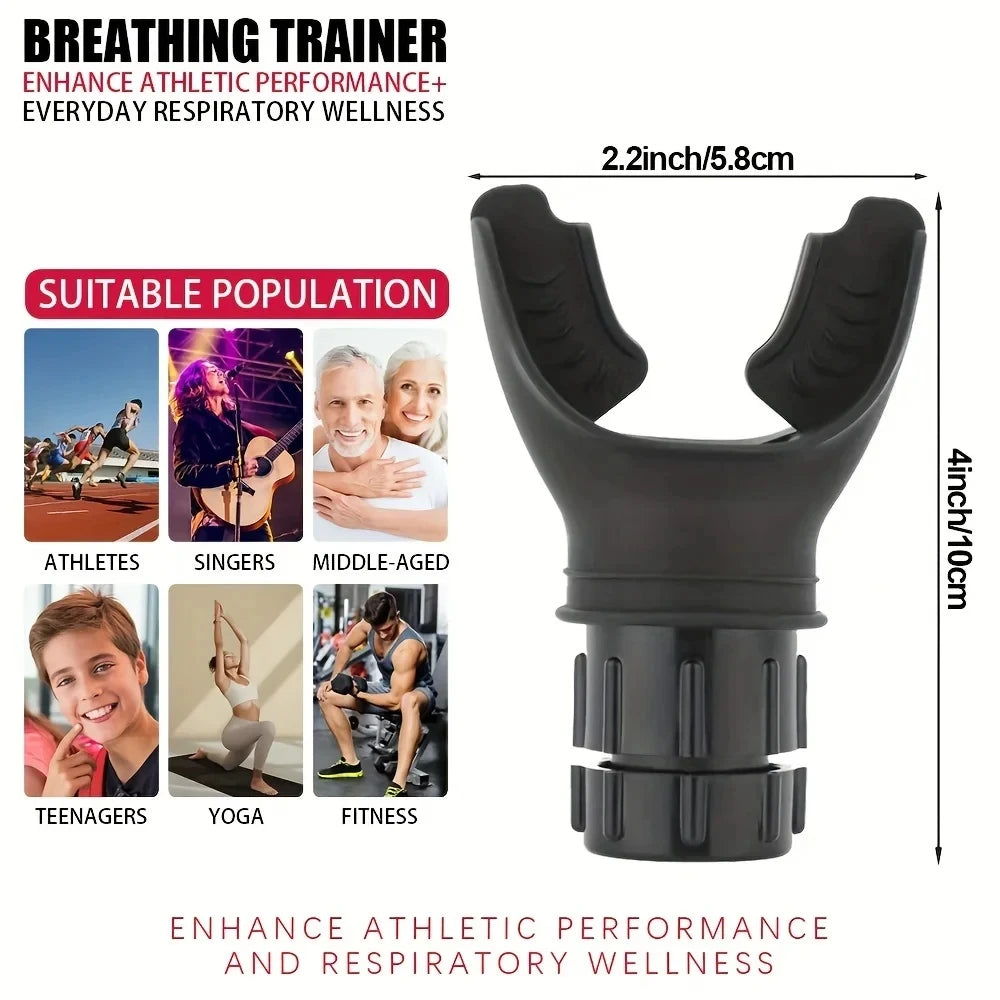 Portable Silicone Breathing Trainer