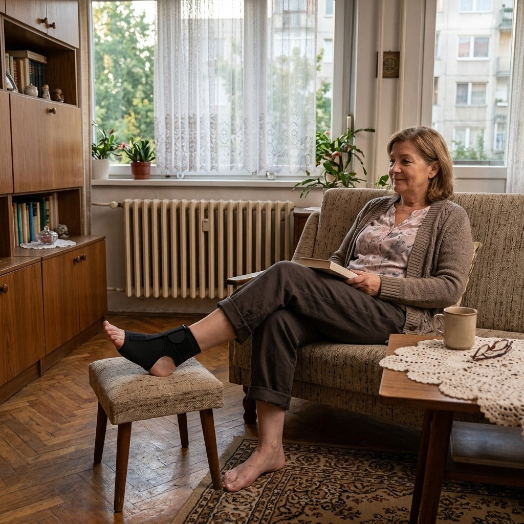 Állítható bokarögzítő éjszakai támaszhoz - a mindennapokban