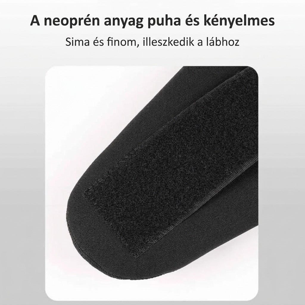 Neoprén anyag puha, kényelmes, sima és finom felülettel