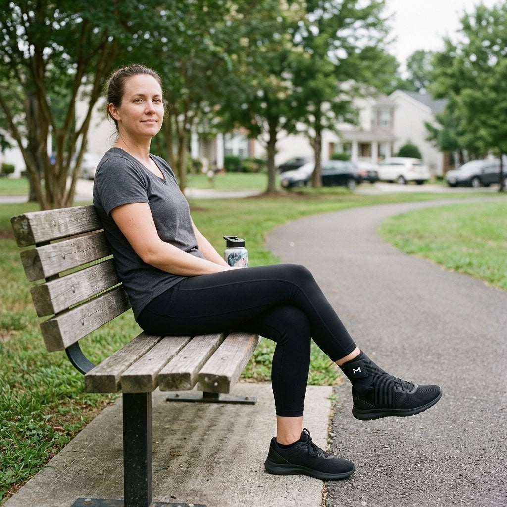 Adjustable Ankle Stabilizer for Sports and Fitness - in everyday life